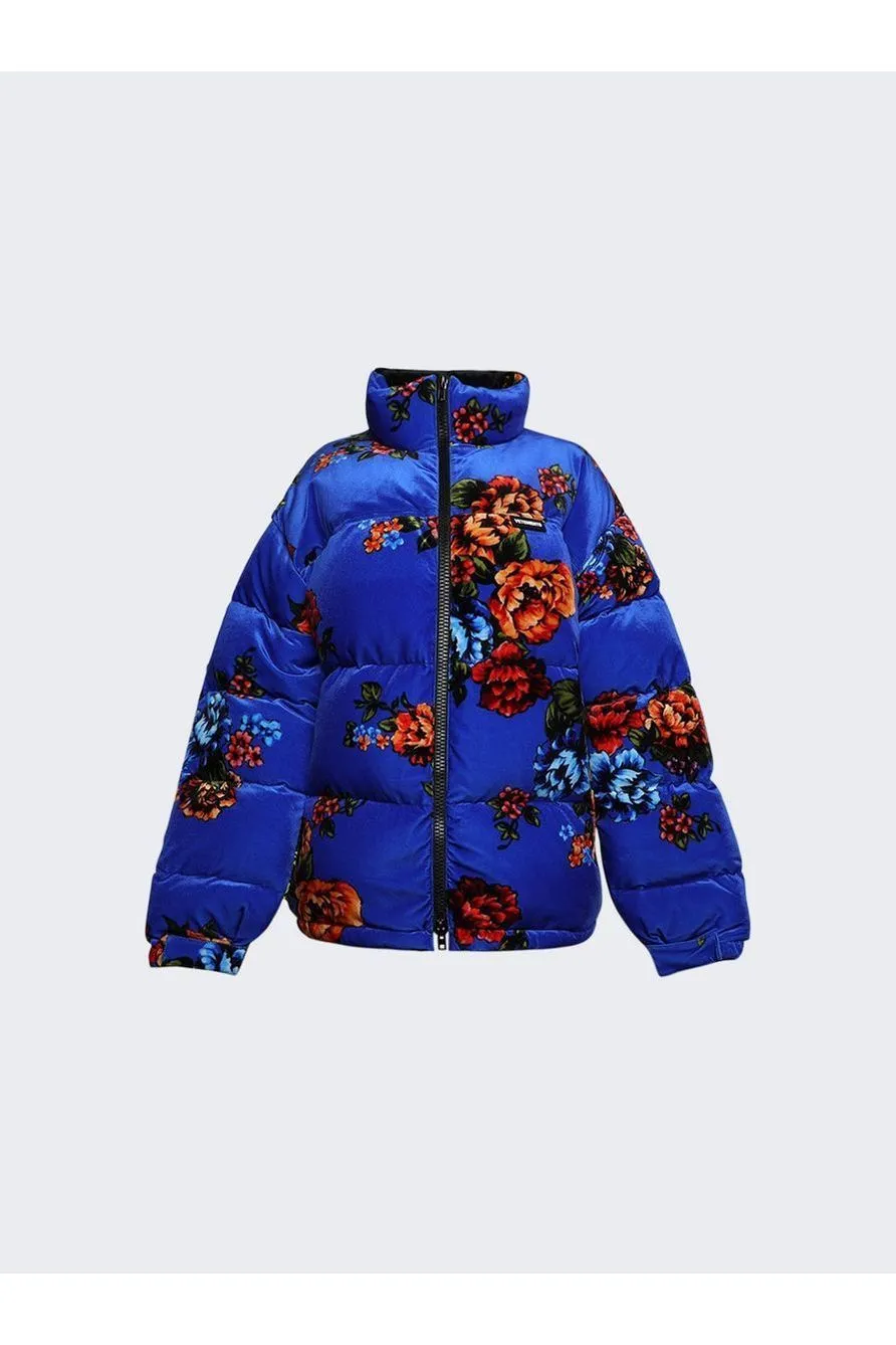 VETEMENTS | Velvet Puffer Jacket - Multicolor