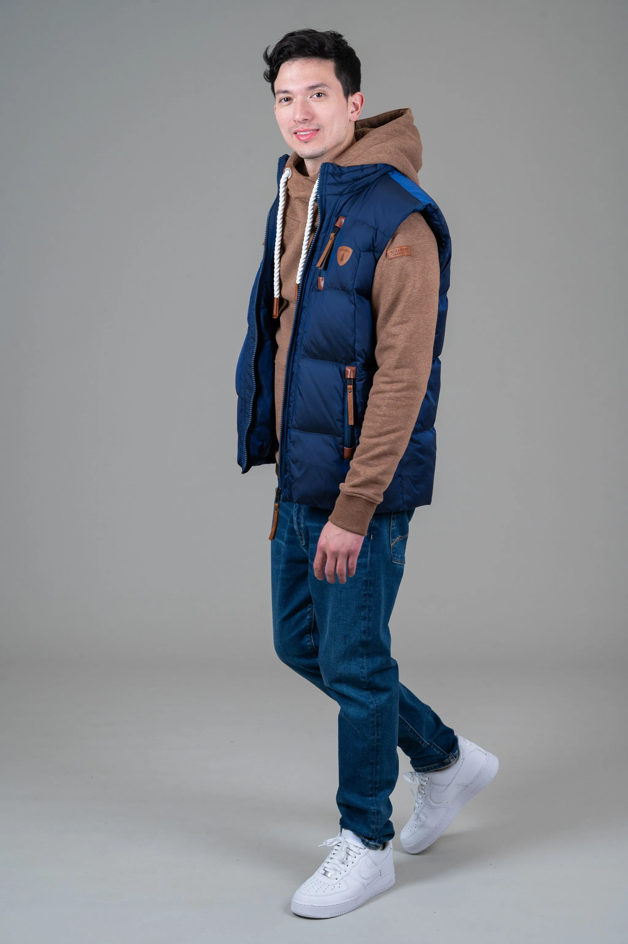 Vick Navy Puffer Vest