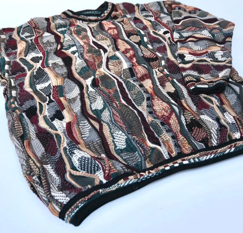 Vintage Tundra “Coogi” Style Knitwear Sweater