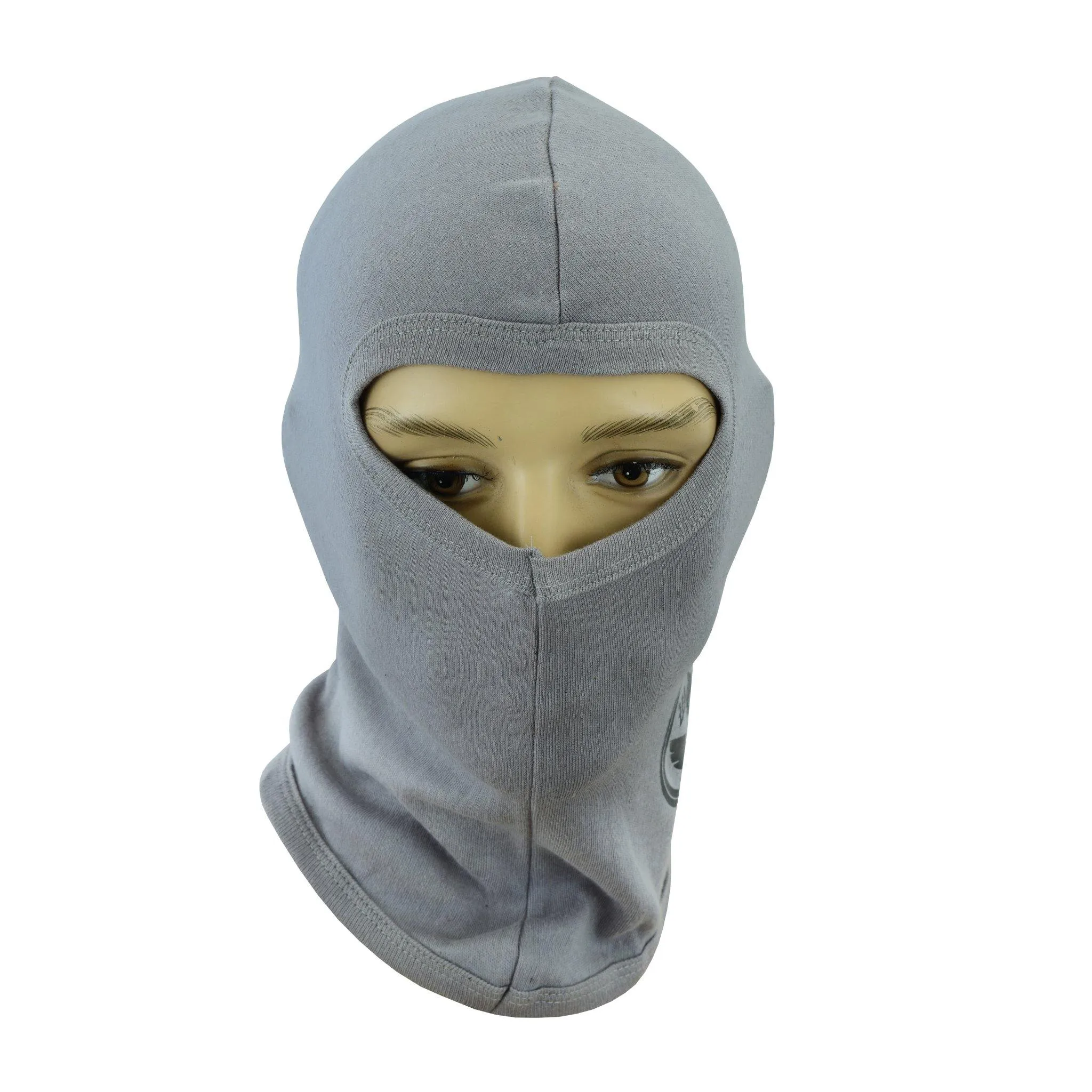 Warrior Gears®100% Cotton Motorcycle Balaclava | Face Mask - Grey