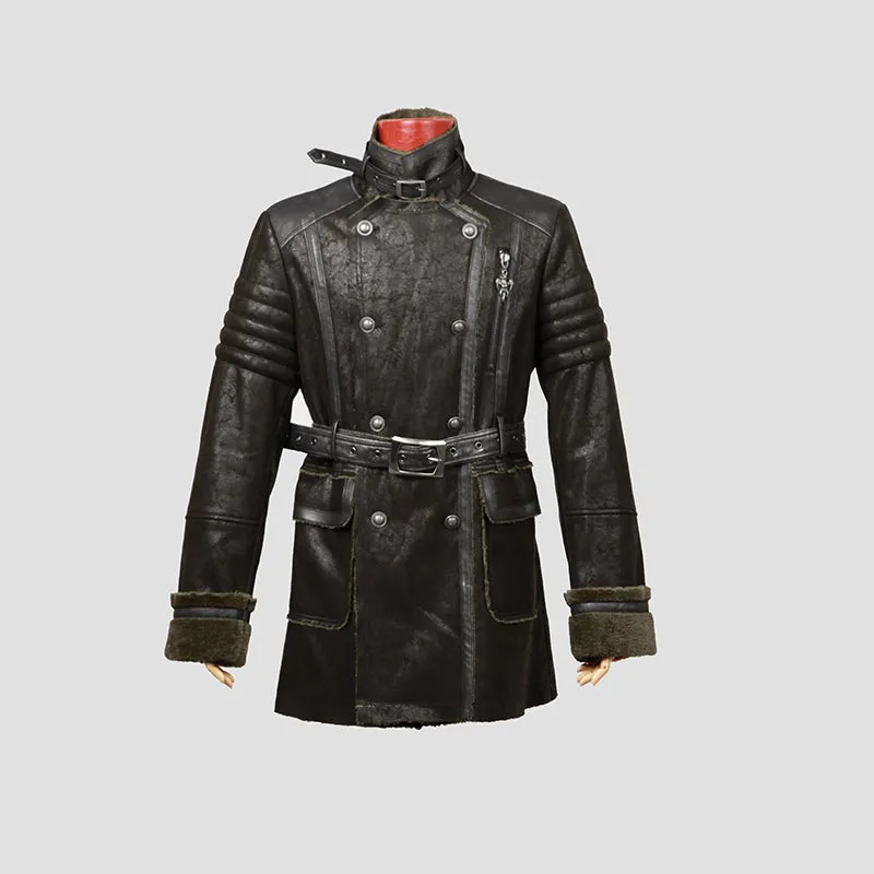 Waterproof Winter Overcoat Punk Coat For Men