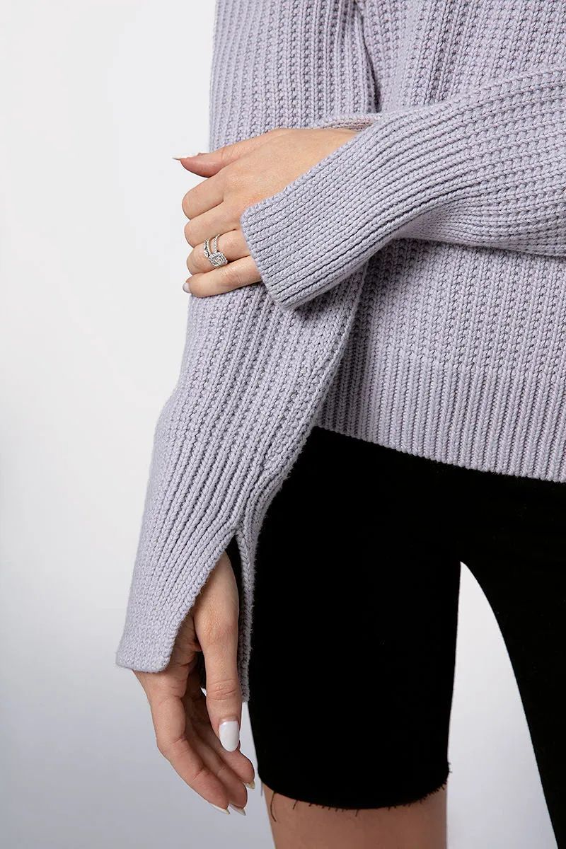 Wilson Sweater in Dusk Mauve