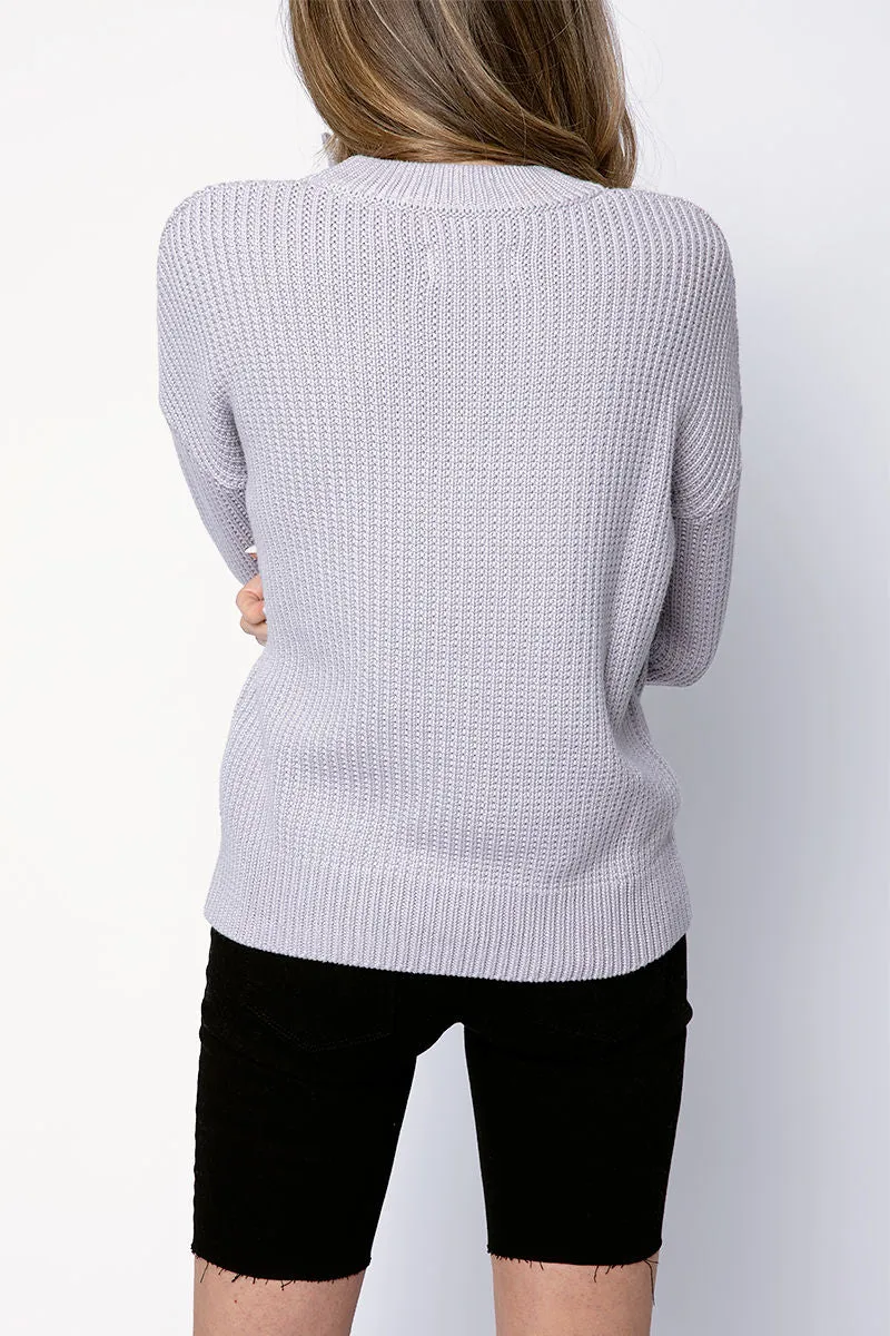 Wilson Sweater in Dusk Mauve